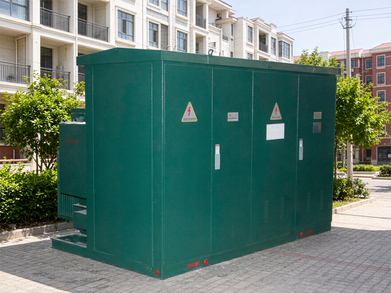 How is a box-type substation constructed? Why can it be widely used in many scenarios?